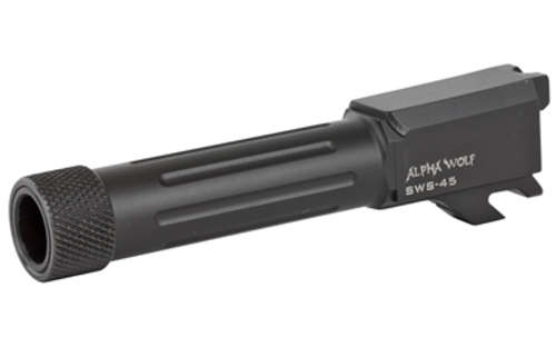 Barrels Choke Tubes Lone Wolf Distributors AlphaWolf LWD ALPHAWOLF BBL SHIELD 45ACP THRDD • Model: AlphaWolf